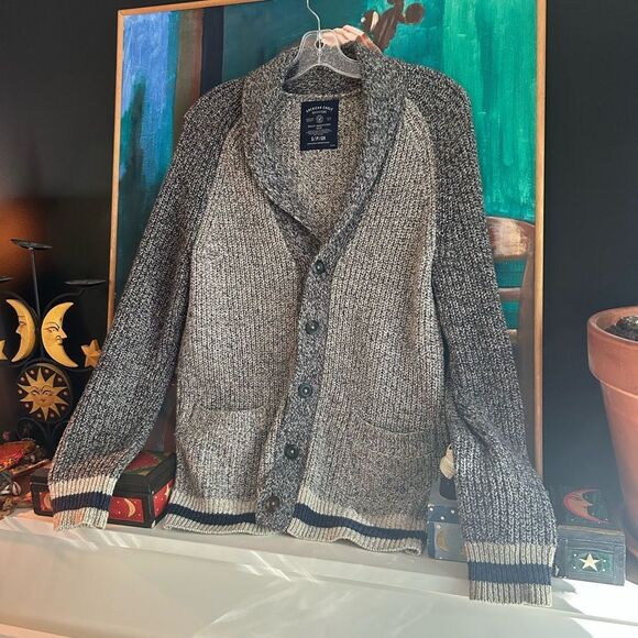American Eagle Outfitters Gray Cabin Cardigan Size Small - Picture 15 of 16
